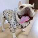 ブランド ルイヴィトン ペット服 犬用 レインコート 雨具 ペット用品 猫 レインポンチョ 防水 防雪 透明おしゃれ 帽子付き 梅雨対策 小型犬 中型犬 ファッション 