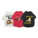 かわいい ディズニー ペット服 犬服 猫服 春秋冬用パーカー 厚手Tシャツ 暖かい DisneyコラボGG ペット洋服 犬 トレーナー 小型犬 中型犬 夏のベスト 無袖 動きやすい 犬の服 猫の服 人気ミッキマウス柄 2XS - 3XL