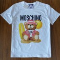 モスキーノ Tシャツ ハイブランド半袖Ｔシャツ Moschino 上着シャツ 丸首トップス 春夏秋 熊柄 かわいい 男女通用 ファッション カジュアル 綿Ｔシャツ メンズ 肌着 スポーツ シャツ 快適 柔らかい XS~4XL