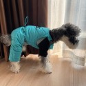 スポーツブランド ナイキ ペットウェア 犬服 ロンパース わんちゃんパーカー 2点セット 暖かい nikeドッグ用つなぎ 秋冬用 ペット服 カバーオール ドッグウェア パーカー 裏起毛 防寒綿服 おしゃれ