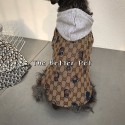 Dior ペットウェア ハイブランド 犬服 ジャケット 猫のパーカー gg 犬猫コート ペットの春秋服 おしゃれ 経典モノグラム 流行り カッコイイ 高品質 着脱簡単 かわいい ドッグ洋服 お出かけ用