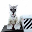 CHANEL ハイブランド シャネル ペット用品 犬服 セーター 猫の服 ドッグニット服 かわいい 犬のカーディガン 暖かい 秋冬向け カメリア柄 キレイ ペット服 スタイリッシュ 伸縮性高い 通気性強い S - 2XL