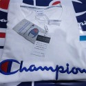 チャンピオン Tシャツ 子供服 大人ウェア 親子 CHAMPION お揃い tシャツ 親子 ペアルック 親子ペア ファション  半袖 夏 ホワイト Ｔシャツ 綿 トップス 親子ペア服 刺繍ロゴ 春 カップル お揃い 服 丸首 tシャツ 通気性 