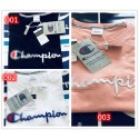 チャンピオン Tシャツ 子供服 大人ウェア 親子 CHAMPION お揃い tシャツ 親子 ペアルック 親子ペア ファション  半袖 夏 ホワイト Ｔシャツ 綿 トップス 親子ペア服 刺繍ロゴ 春 カップル お揃い 服 丸首 tシャツ 通気性 