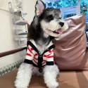 ディオール ブランド ペットウェア 犬服 ペット用ニット Dior 犬 カーディガン 防寒セーター 韓国 パロディ 柔らかい 猫の洋服 ネコウェア キュート 着脱簡単 ペット服 ファッション 流行り S~2XL