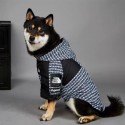 ザノースフェイス犬用 レインコート パロディ ペット服 the north face 風 犬グッズ ワンちゃん 服 フード付き カッパ 可愛い 調整ゴム付き ポケット付き 洗える 梅雨対策 脱着簡単 通気 軽い 快適 防水 防風 散歩 両足袖  中型犬 大型犬