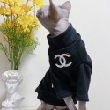 ハイブランドシャネル ペットウェア 猫服 犬服 子犬服 パーカー chanel 猫のワンピース 無毛猫 チョッキスカート 黒色tシャツ ココマーク ファッション 可愛いペット洋服 子猫の春秋服 暖かい お出かけ パーティー 誕生日 s-xxl