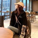 Burberry バーバリー ブランド コート フード付き 長袖 パーカー 上着 オシャレ ファッション 男女通用 