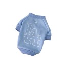 MLB Korea ブランド ペット用品 犬服 tシャツ 犬猫パーカー  かわいい newera 猫洋服 大き目ロゴ おしゃれ ペット服 スウェット 厚手Tシャツ 韓国 通販 T-シャツ 半袖 猫服 両足Tシャツ 激安 XS~2XL