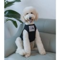 ザノースフェイス風 ペット衣装 犬用Tシャツ ブランド THE NORTH FACE 犬の服ベスト パロディ 中大型犬タンクトップ 猫ウェア 犬の洋服 コットン100％ 着心地よい 通気性抜群 ペット服 かっこいい 動きやすい 脱毛保護 ファッション S~5XL