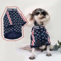 ハイブランド gg ドッグウェア 犬ジャケット 猫服 カッコイイ ペット服 通気性高い 犬の秋冬服 暖かい 経典モノグラム 韓国スタイル ファッション犬服 小中大型ペット適応