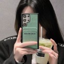 Balenciaga バレンシアガハイブランド アイフォン14 15+ ギャラクシー s24 ultra s23 plus レディースメンズ激安おしゃれgalaxy s23 s22 s24 plus ultra サムソンnote20ケース 手帳型バッグ型iphone 15/14 proカバー ストラップ付 カード入れセレブ愛用全機種対応ハイブランドケース パロディ