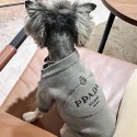 Prada プラダハイブランドペット服かわいい犬ウェアブランドブランドペット用服激安ペット服秋冬暖かい