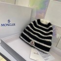 ハイブランド モンクレール ニット帽子 秋冬 防寒ハット moncler ニットキャップ 柔らかい 伸縮性 暖かい おしゃれ ニット編みハット ファッション ストライプ かわいい レディース 高級 メンズ 激安