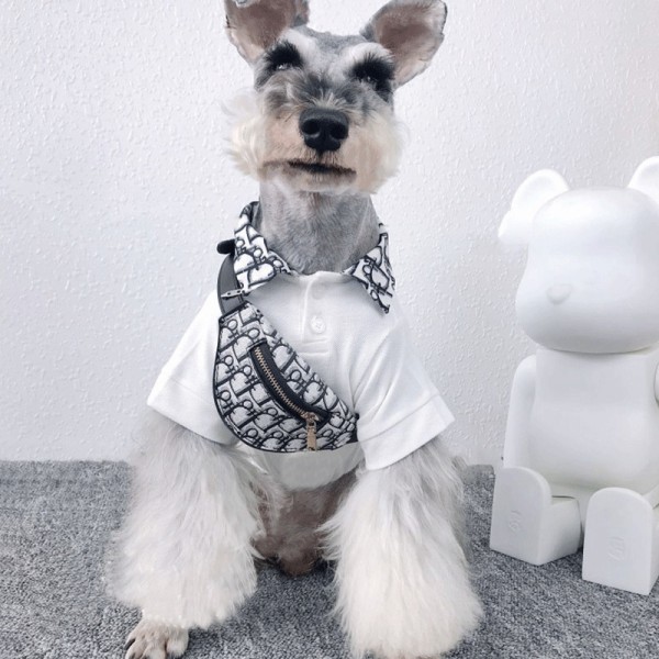 ブランド dior ディオール ペット用品 猫犬服 ポロシャツ ペットバッグ カッコイイ 犬服 半袖 薄い 春夏 ネコちゃん服 おしゃれペット鞄 かわいい バッグ 大人気 洋服 ワンちゃんウェア 小中型犬 対応