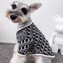 ブランド dior ペット服 犬 カーディガン ドッグセーター ディオール 秋冬犬服 ボタン付き 着脱便利 イギリス風 かわいい 猫ニットウェア チワワ ビチンシュナウザー 暖かいコート